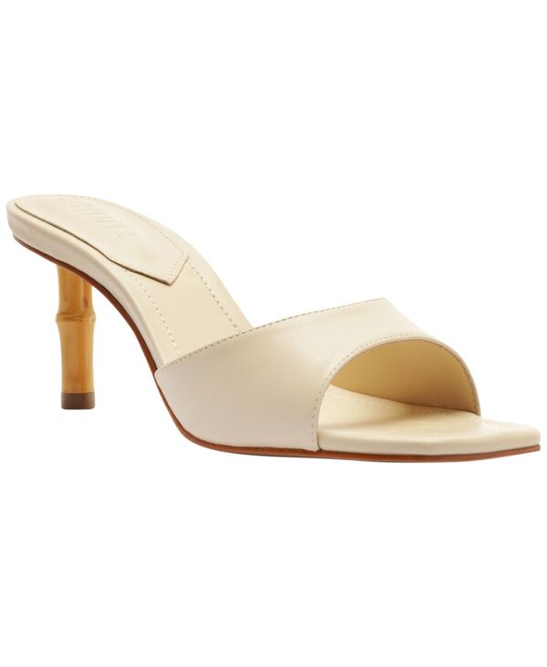 シュッツ レディース シューズ サンダル ヒール Schutz Women's Leena Bamboo Stiletto Heel Sandals Egg Shell｜ReVida 店
