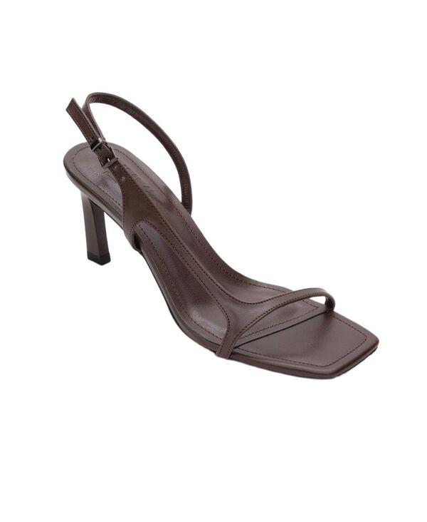 プロローグシューズ レディース サンダル Prologue Shoes Women's Melby Strappy Stiletto Sandal Brown ブラウン｜ReVida 店