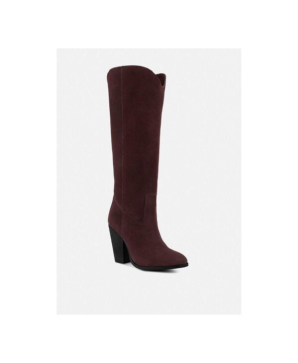 ラグアンドコー レディース シューズ ブーツ・レインブーツ レザー Rag & Co Rag and Co Womens GREAT-STORM White Leather Calf Boots Medium red レッド|ReVida 店