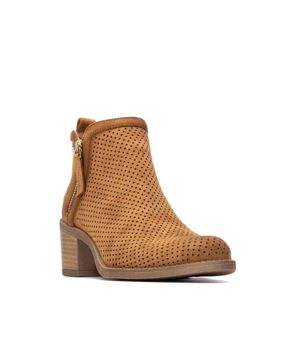キシタイ レディース シューズ ブーツ・レインブーツ スエード アンクル XTI Women'suede Ankle Booties Camel キャメル｜ReVida 店