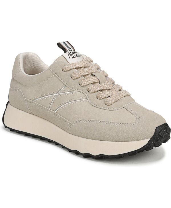 ブローフィッシュマリブ レディース シューズ スニーカー レース Blowfish Malibu Women's Driftmode Lace-Up Sneakers Latte Cream Faux Suede クリーム|ReVida 店