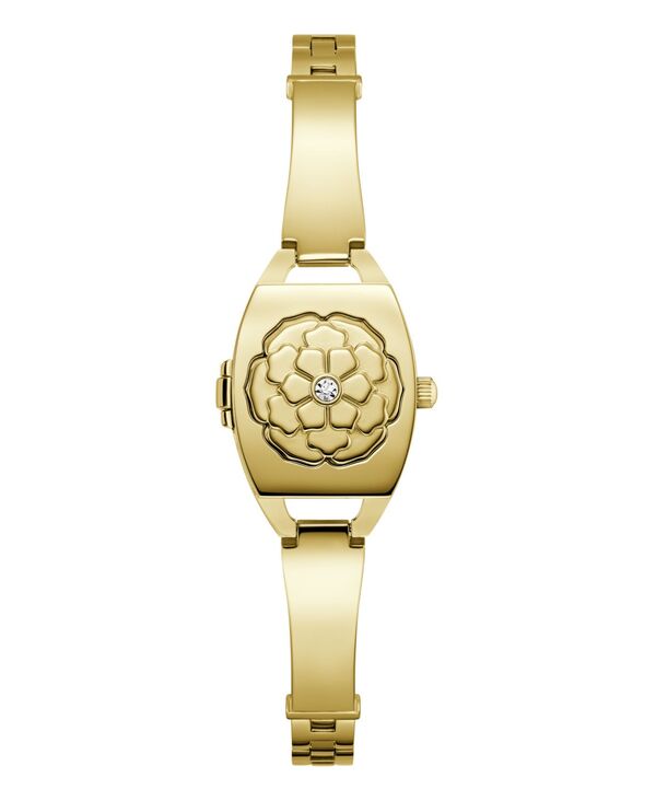 ゲス レディース アクセサリー 腕時計 Tシャツ GUESS Women'silver-Tone Stainlessteel Analog Watch 21mm Gold Tone ゴールド|ReVida 店