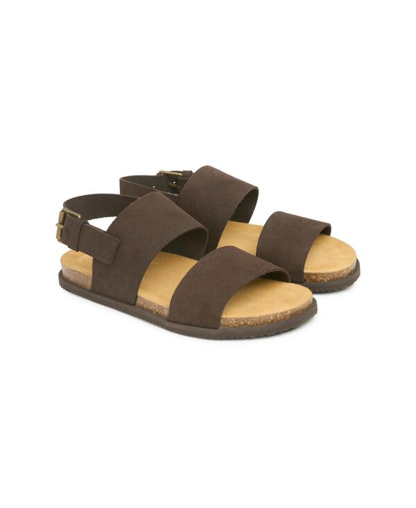 ケルティックアンドコー レディース シューズ サンダル Celtic & Co. Celtic and Co. Women's Double Strap Sandal Chocolate brown ブラウン｜ReVida 店