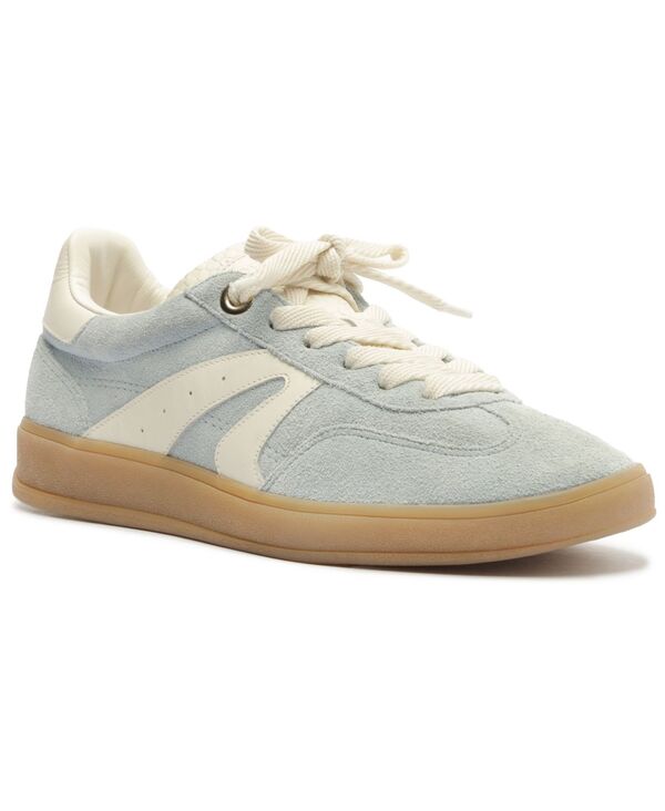アレッツォ レディース シューズ スニーカー マキシ Arezzo Women's Maxine Round Toe Flat Sneakers Blue ブルー｜ReVida 店