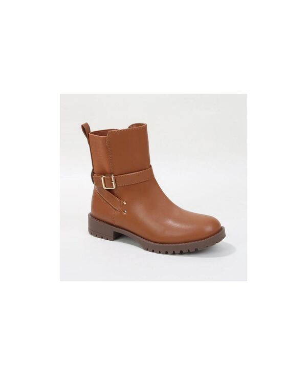 バーネス レディース シューズ ブーツ・レインブーツ BERNESS Parvin Moto Booties Camel キャメル|ReVida 店