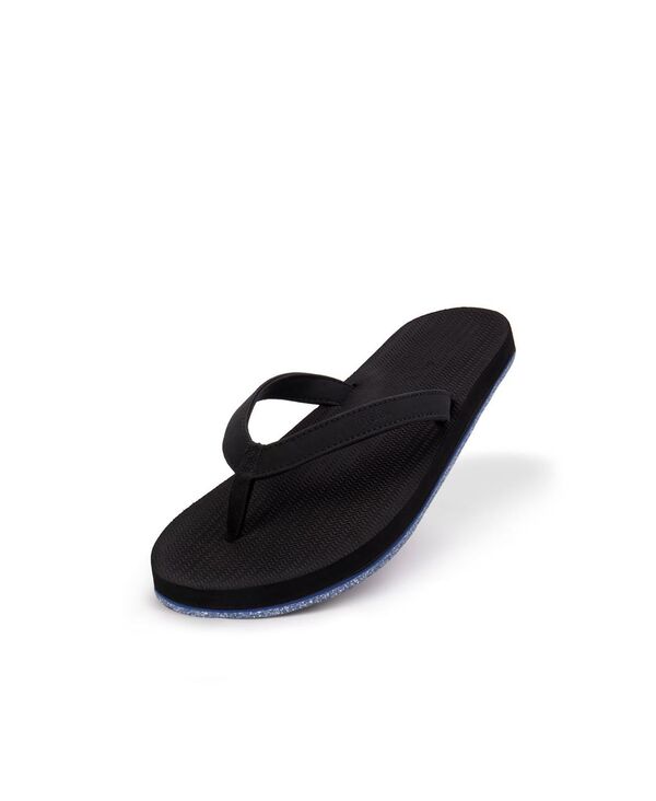 インドソール レディース シューズ サンダル スニーカー Indosole Women's Flip Flopsneaker Sole Indigo sole/black ブラック|ReVida 店