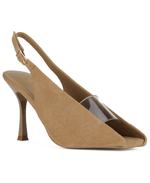 ジェフリー キャンベル レディース シューズ サンダル ヒール Jeffrey Campbell Women's Patrizia Slingback Stiletto-Heel Dressandals Beige Suede ベージュ|ReVida 店