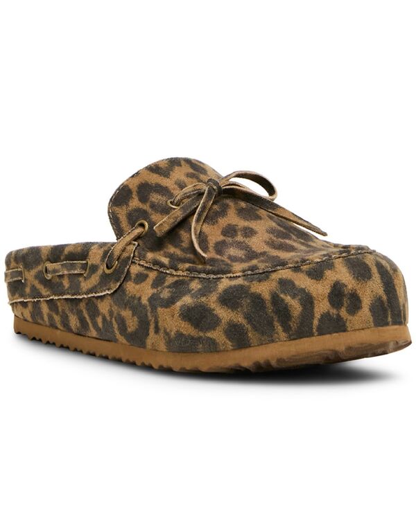 マッデンガール レディース シューズ パンプス Madden Girl Women's Paisley Boat Shoe Clogs Light Leopard アニマル|ReVida 店