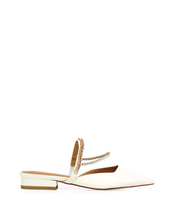 ベルアンドブルーム レディース シューズ パンプス レザー Belle & Bloom On The Go Leather Flat Cream クリーム｜ReVida 店