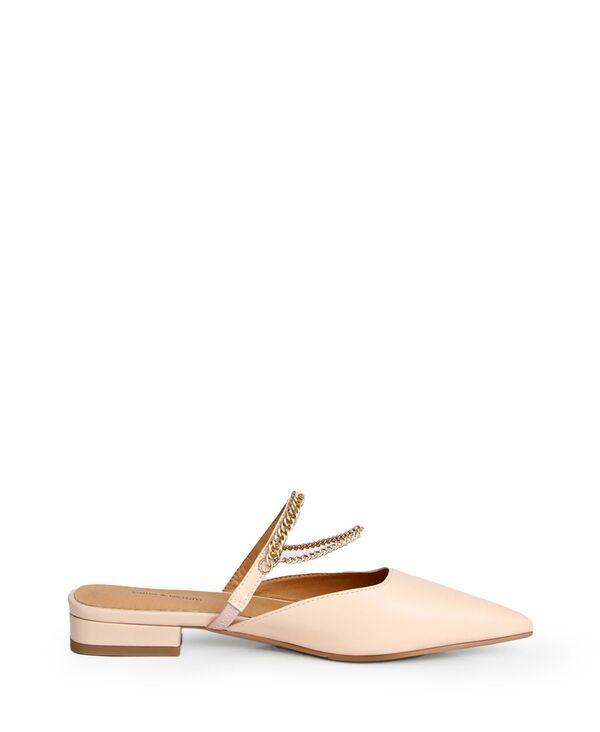 ベルアンドブルーム レディース シューズ パンプス レザー Belle & Bloom On The Go Leather Flat Nude｜ReVida 店