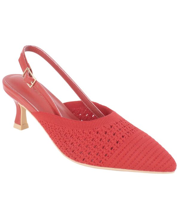 タハリ レディース シューズ パンプス Tahari Women's Palermo Slingback Buckle Pumps Red レッド｜ReVida 店