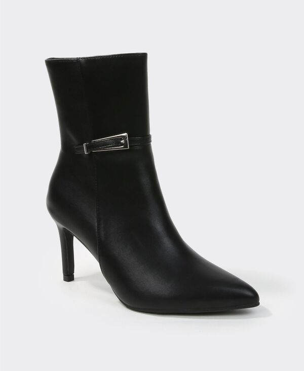 バーネス レディース シューズ ブーツ・レインブーツ アンクル BERNESS Women's Kairi Stiletto Ankle Boots Black ブラック|ReVida 店