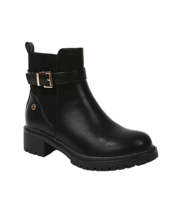 バーネス レディース シューズ ブーツ・レインブーツ チェルシー BERNESS Women'shane Chelsea Booties Black ブラック|ReVida 店