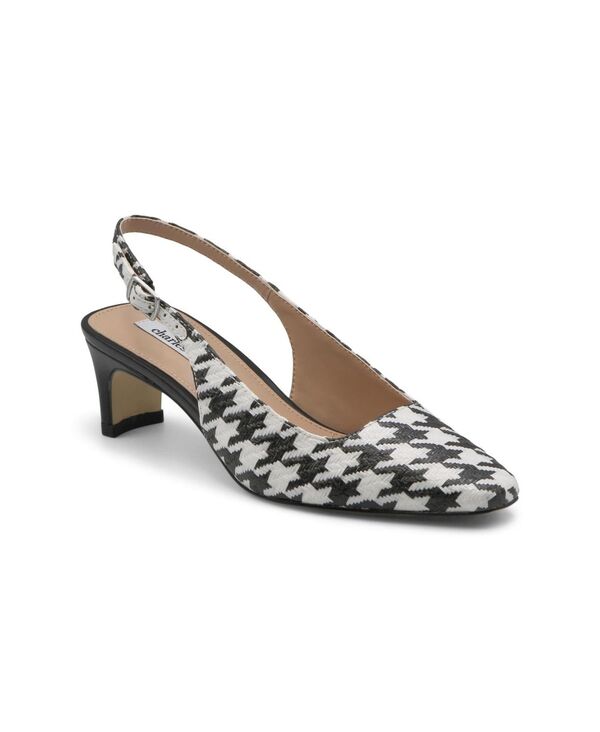 チャールズ・デイビッド レディース シューズ パンプス Charles David Womensydney Pump Black white｜ReVida 店