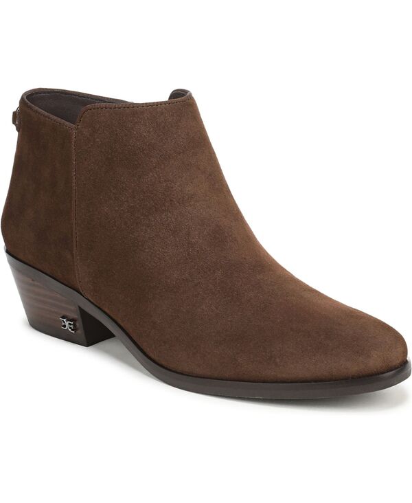サムエデルマン レディース シューズ ブーツ・レインブーツ Sam Edelman Women's Petty Zip Short Booties Brown Suede ブラウン｜ReVida 店 29,120円