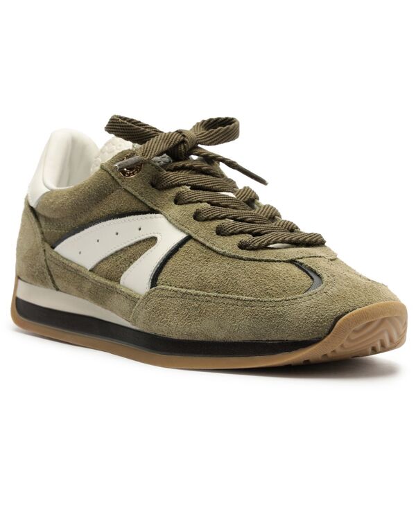 アレッツォ レディース シューズ スニーカー Arezzo Women\u0027s Molly Round Toe Sneakers Green 緑であること