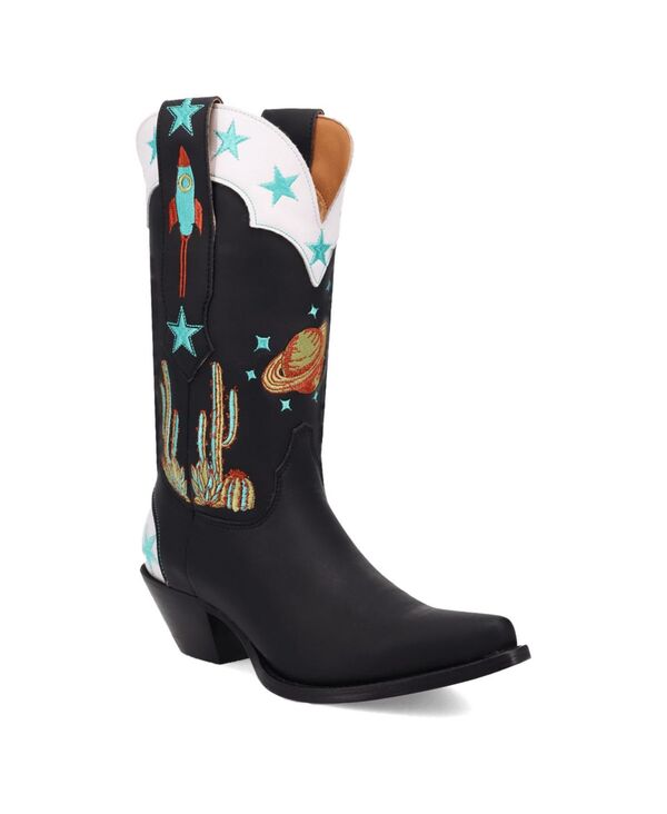 ディンゴ レディース シューズ ブーツ・レインブーツ レザー Dingo Women'space Cowgirleather Boot Black ブラック|ReVida 店