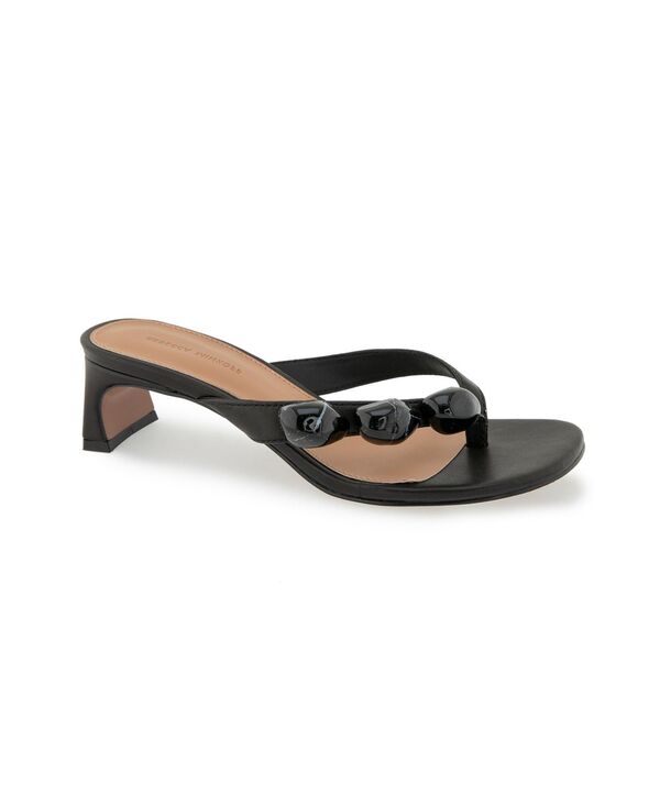 レベッカミンコフ レディース シューズ サンダル ヒール Rebecca Minkoff Women's Alaine Heeled Sandal Black ブラック|ReVida 店