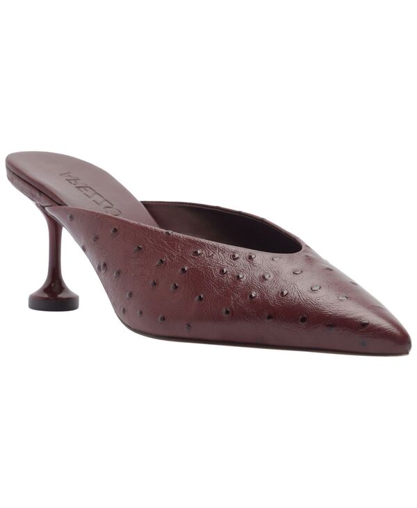 アレッツォ レディース シューズ パンプス Arezzo Women's Adeline Mid Stiletto Mule Pumps Fresh Ruby ルビー｜ReVida 店