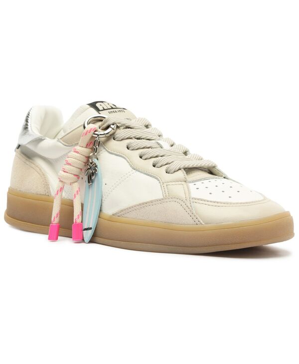 アレッツォ レディース シューズ スニーカー スピード競技 Arezzo Women\u0027s Millie Lace-Up Sneakers with Charms White Silver 白いこと