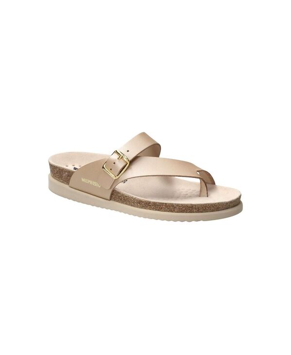 メフィスト レディース シューズ サンダル トール Mephisto Women's Helen Metallicsandal Platinum|ReVida 店