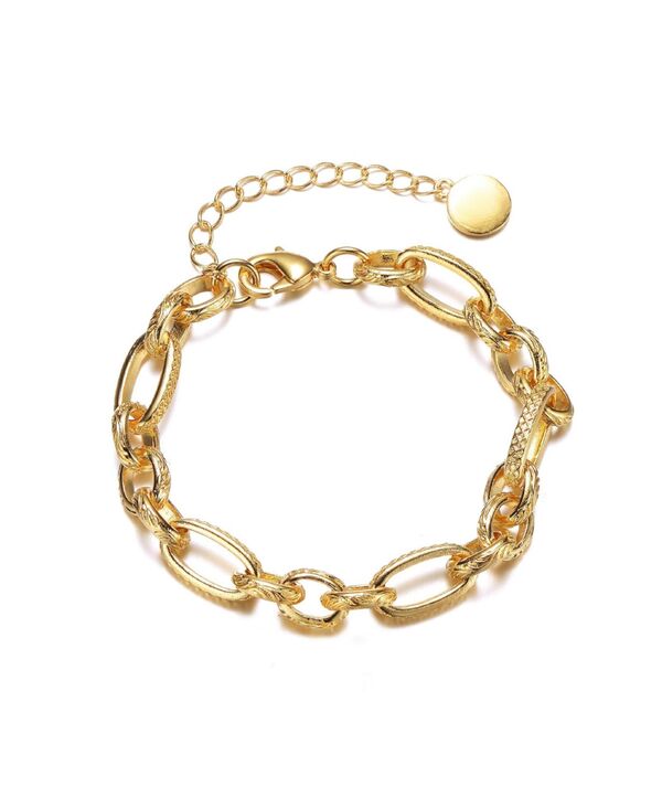ジジガール レディース アクセサリー ブレスレット・バングル・アンクレット Tシャツ GiGiGirl Gigirl Teens 14K Gold Plated With Pearlink & Chain Bracelet Gold ゴールド|ReVida 店