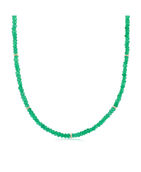 ザ・ラブリー レディース アクセサリー ネックレス・チョーカー・ペンダントトップ レース The Lovery Onyx Bead Necklace Green onyx グリーン｜ReVida 店