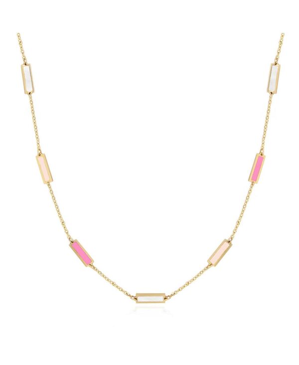 ザ・ラブリー レディース アクセサリー ネックレス・チョーカー・ペンダントトップ レース The Lovery Mixed Bar Chainecklace Pink ピンク｜ReVida 店 193,400円