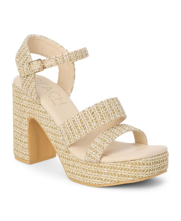 ビーチバイマティス レディース シューズ サンダル BEACH by Matisse Women's Alessia Sandal Beige ベージュ|ReVida 店