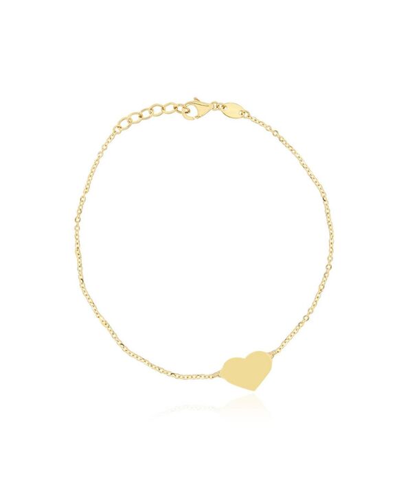 ザ・ラブリー レディース アクセサリー ブレスレット・バングル・アンクレット The Lovery Single Heart Bracelet Gold ゴールド｜ReVida 店