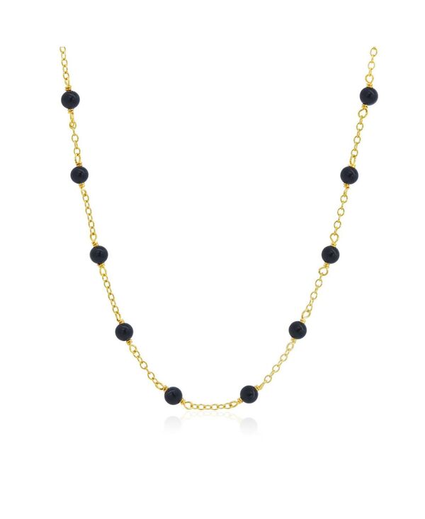 ザ・ラブリー レディース アクセサリー ネックレス・チョーカー・ペンダントトップ レース The Lovery Onyx Bead Chainecklace Onyx｜ReVida 店