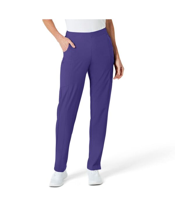 ウィンク レディース ボトムス カジュアルパンツ プチ Wink Petite W123 Flat Front Cargo Scrub Pant Grape グレープ｜ReVida 店