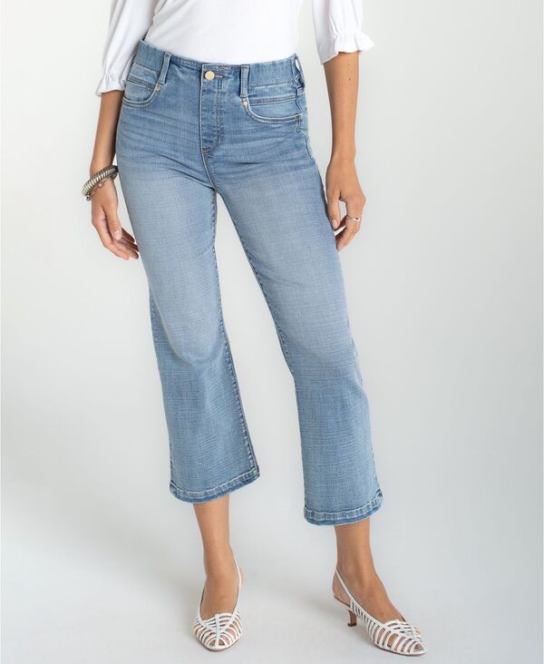 リヴァプール 天使の都市 レディース ボトムス ジーンズズボン下 プチ デニム Liverpoolos Angeles Petite Gia Glider Crop Flare Jeans Bryce Canyon