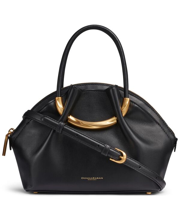 ダナ キャラン ニューヨーク レディース バッグ オックスフォード Donna Karanew York Medium Oxford Crossbody Bag Black/Gold ブラック|ReVida 店
