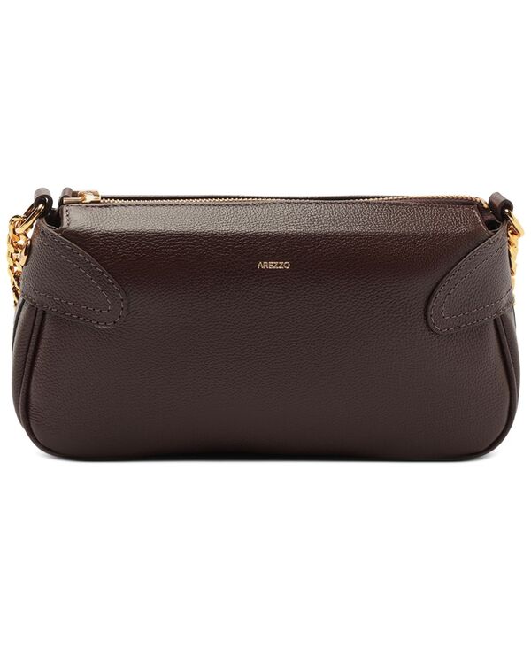 アレッツォ レディース バッグ レザー Arezzo Elena Smalleather Crossbody Handbag New Cocoa ココア｜ReVida 店 28,350円