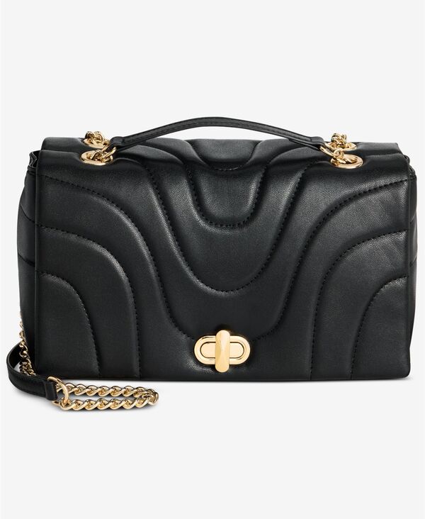 アイ.エヌ.シー インターナショナル コンセプト レディース バッグ I.N.C. International Conceptsoft Ajae Wave Quilt Crossbody Handbag Black ブラック|ReVida 店
