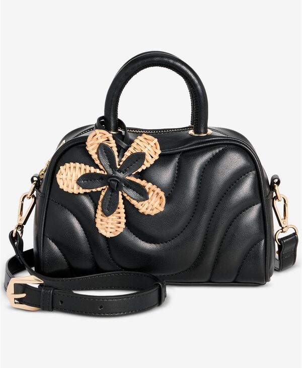 アイ.エヌ.シー インターナショナル コンセプト レディース バッグ ミニ I.N.C. International Concepts Aydenn Mini Wave Satchel Handbag Black ブラック｜ReVida 店