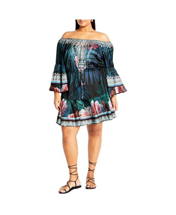 シティーシック レディース トップス ワンピース CITY CHIC Women\'summer Nights Dressummer nights｜ReVida 店