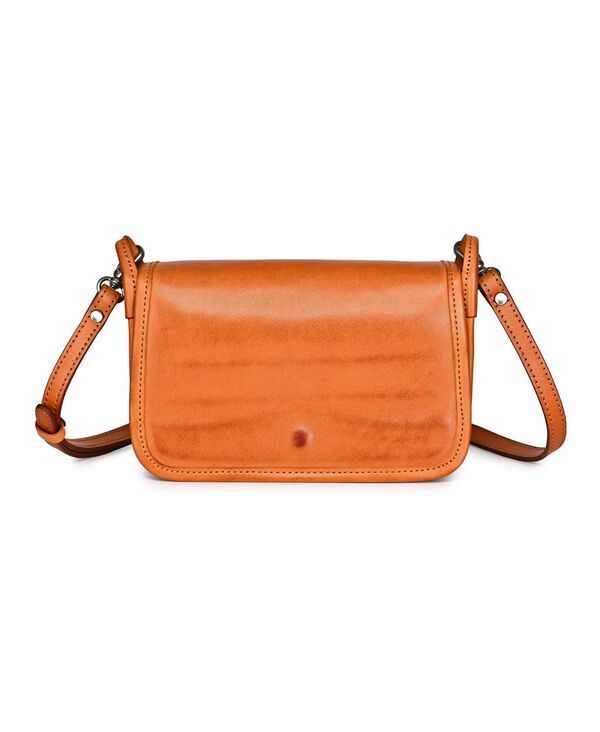 オールドトレンド レディース バッグ ミニ OLD TREND Pansy Mini Crossbody Handbag Caramel Brown ブラウン|ReVida 店
