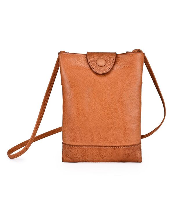 オールドトレンド レディース バッグ ミニ OLD TREND Lily Mini Crossbody Handbag Cognac Brown ブラウン|ReVida 店