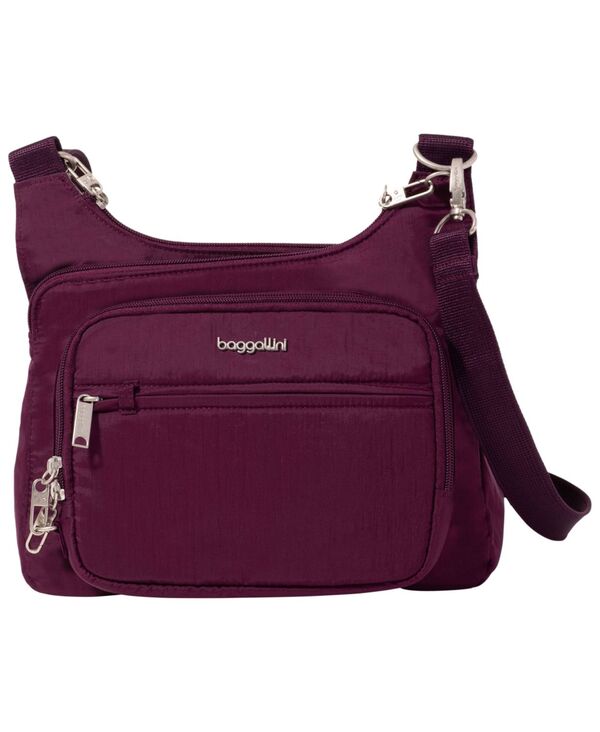バッガリーニ レディース バッグ Baggallini Classic Anti-Theft Small Crossbody Handbag Mulberry｜ReVida 店