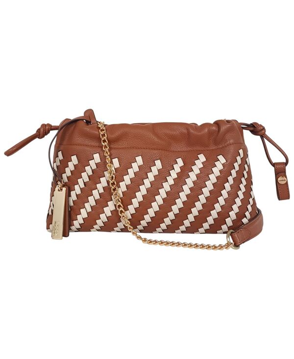 ロディス レディース バッグ LODISolstice Medium Shoulder Bag Chestnut Beige Combo ベージュ|ReVida 店