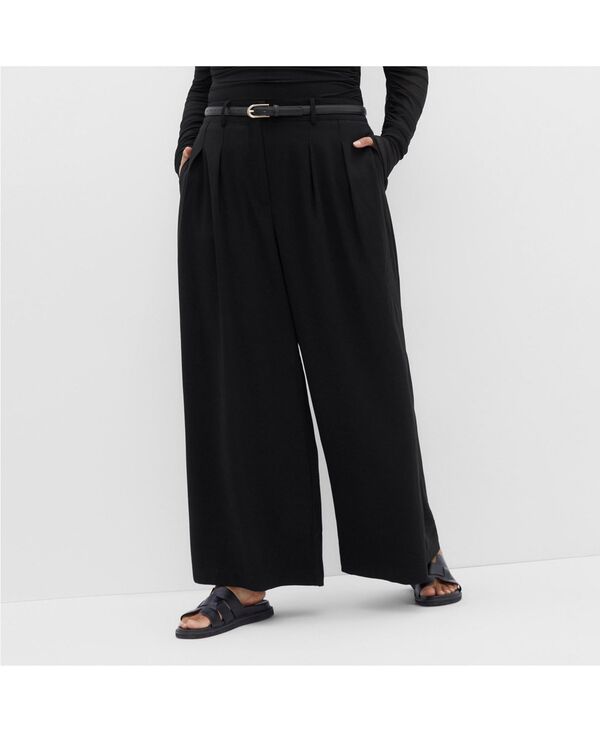 シティーシック レディース ボトムス カジュアルパンツ ワイドレッグ プラスサイズ CITY CHIC Women's Plusize Abbie Wide Leg Pant Black ブラック｜ReVida 店 14,746円