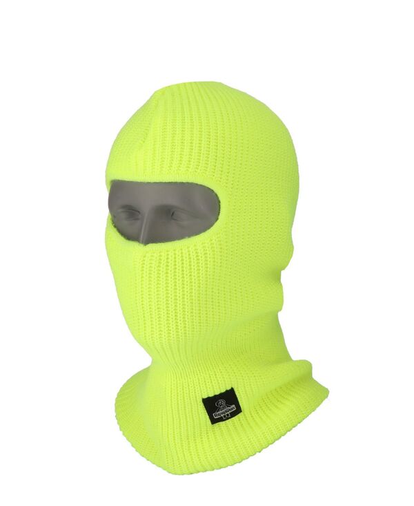 リフリジウェア メンズ アクセサリー 帽子 RefrigiWear Men's Open Hole Face Mask Lime ライム|ReVida 店