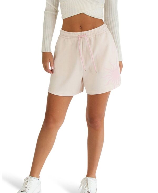 ベルアンドブルーム レディース トップス シャツ Belle & Bloom Women's Turn To You Track Short Pink ピンク|ReVida 店