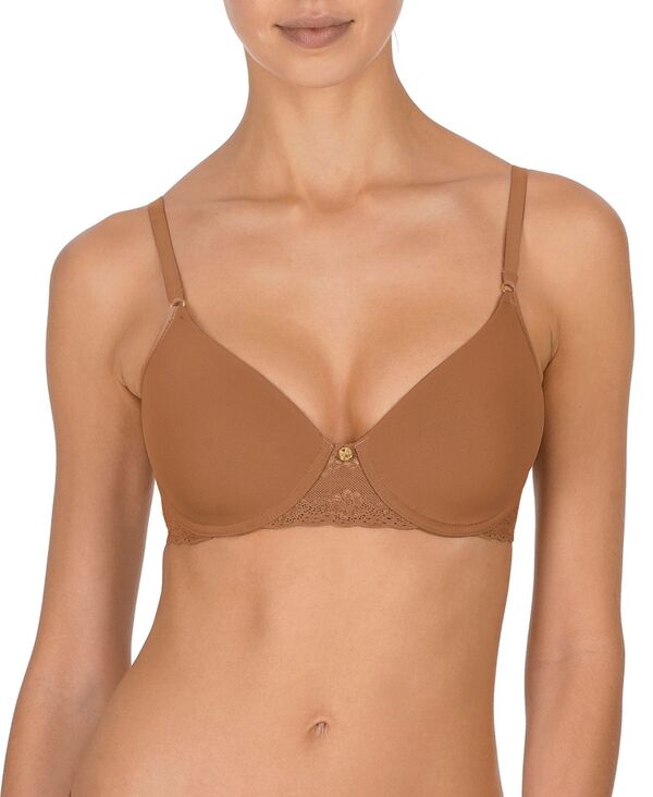 ナトリ レディース トップス Tシャツ Natori Women's Bliss Perfection Contour Underwire T-shirt Bra Glow|ReVida 店