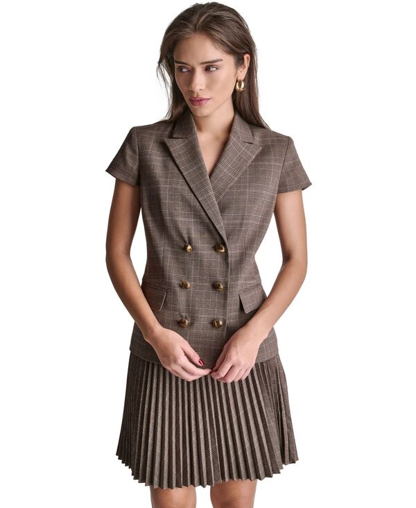 ビーシビージー レディース アウター ジャケット・ブルゾン BCBG Women'suits Peak Lapel Collar Jacket Espresso Dusk Multi マルチカラー|ReVida 店