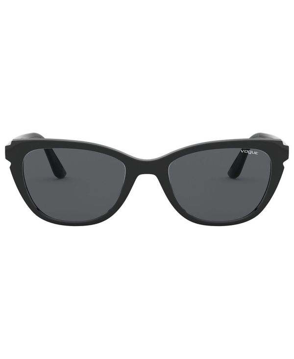 ヴォーグ レディース サングラス アイウェア アクセサリー Eyewear Sunglasses Vo5293s 53 Black Grey Butlerchimneys Com