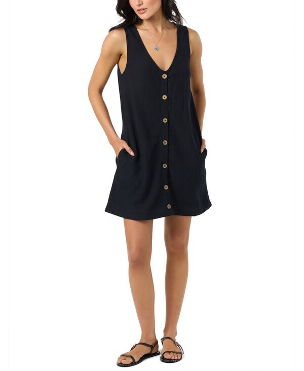 オニール レディース トップス ワンピース ミニ O'Neill Women'sanders Mini Dress Black ブラック|ReVida 店