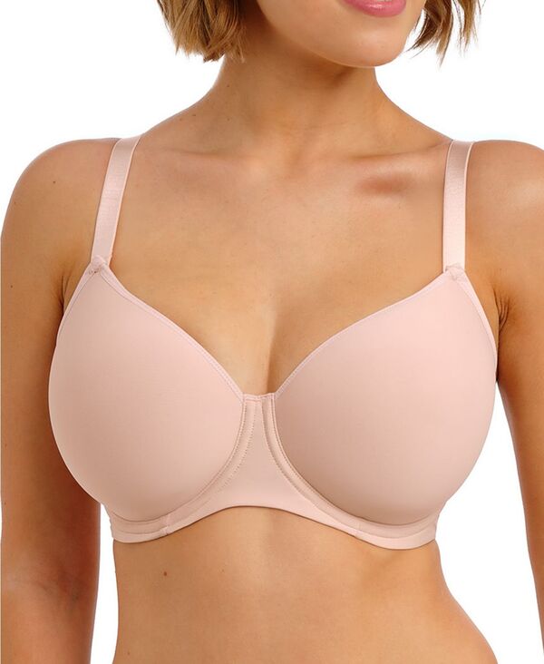 フレイヤ レディース トップス Tシャツ Freya Women's Essentially Smooth Underwire T-Shirt Bra Cameo|ReVida 店